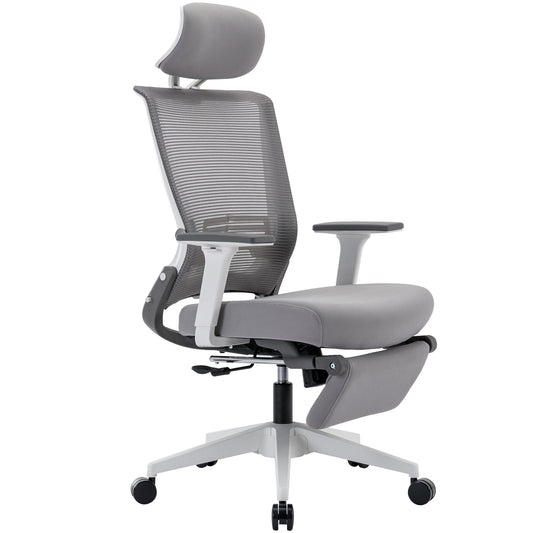 Ergonomic Mesh Desk Chair, High Back, Armrest and Foot Rest