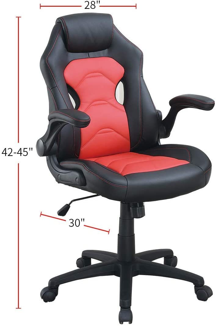 Office Chair Relax Gaming Office Chair Work Black And Red Color