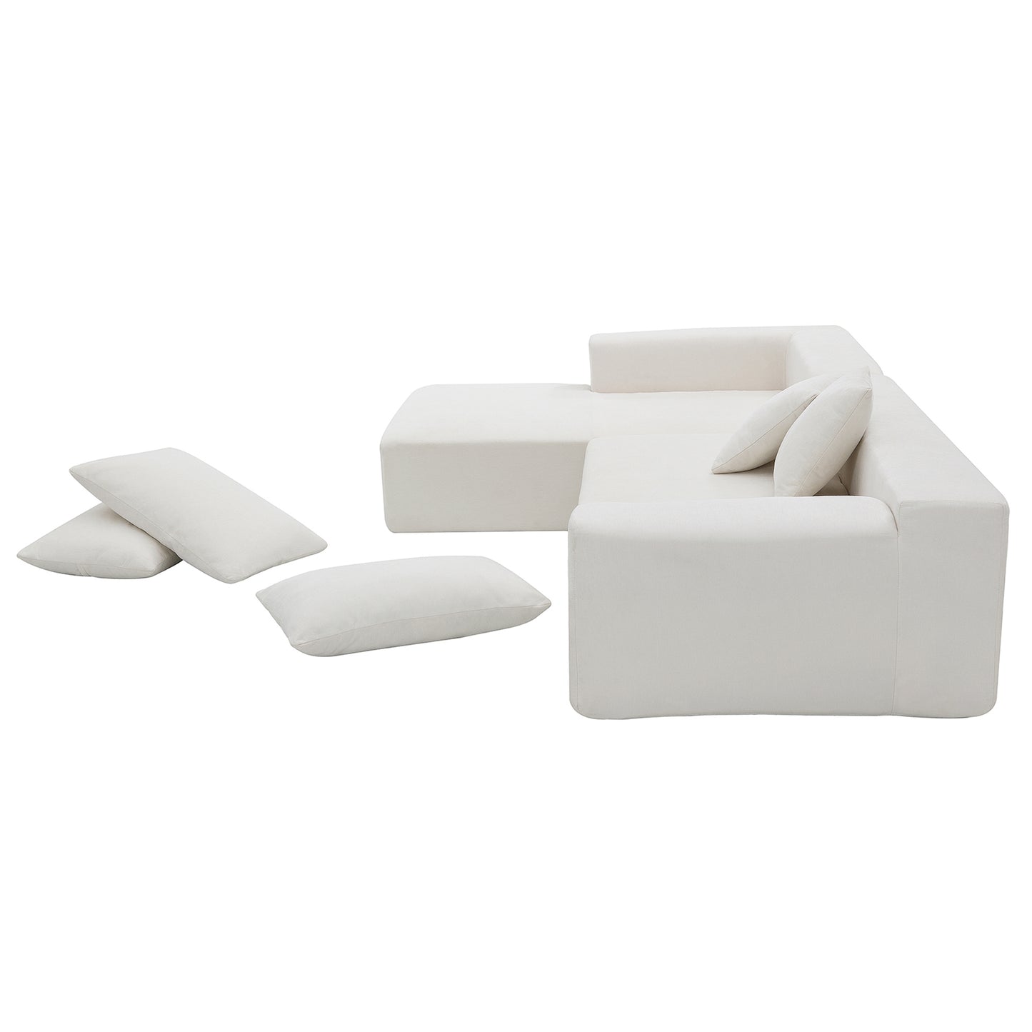 Sleek Sleeper Sofa: Ideal for Living, Bedrooms, Salons
