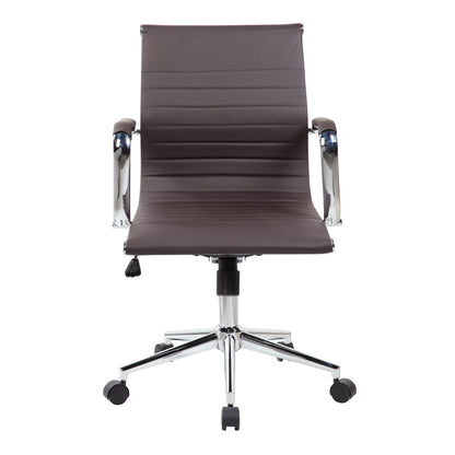 Techni Mobili Modern Medium Back Executive Office Chair