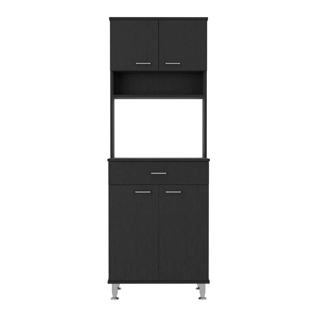 Countertop, Closed & Open Storage -Black