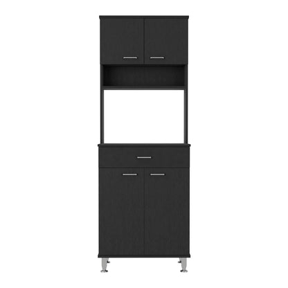 Countertop, Closed & Open Storage -Black