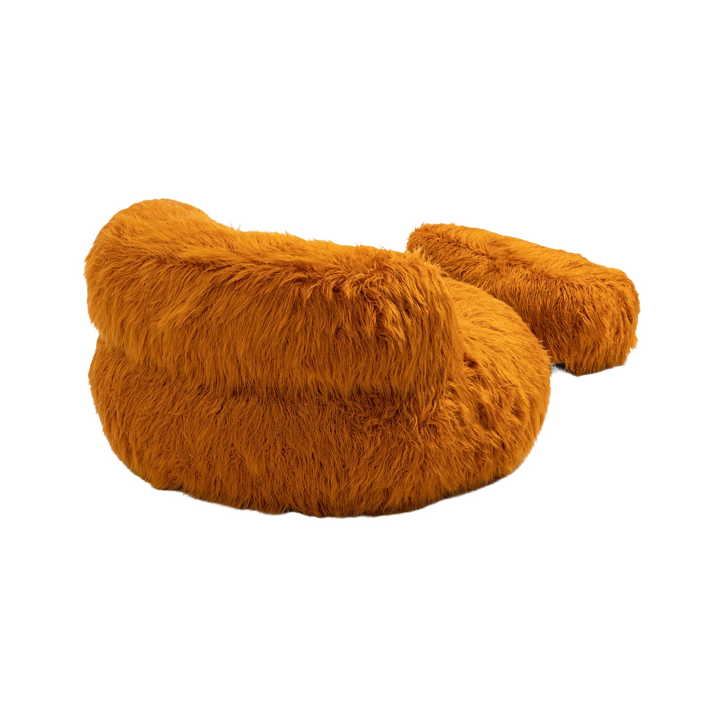 COOLMORE Bean Bag Chair Faux Fur Lazy Sofa