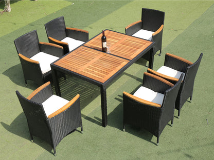 7 piece Outdoor Patio Dining Set Patio