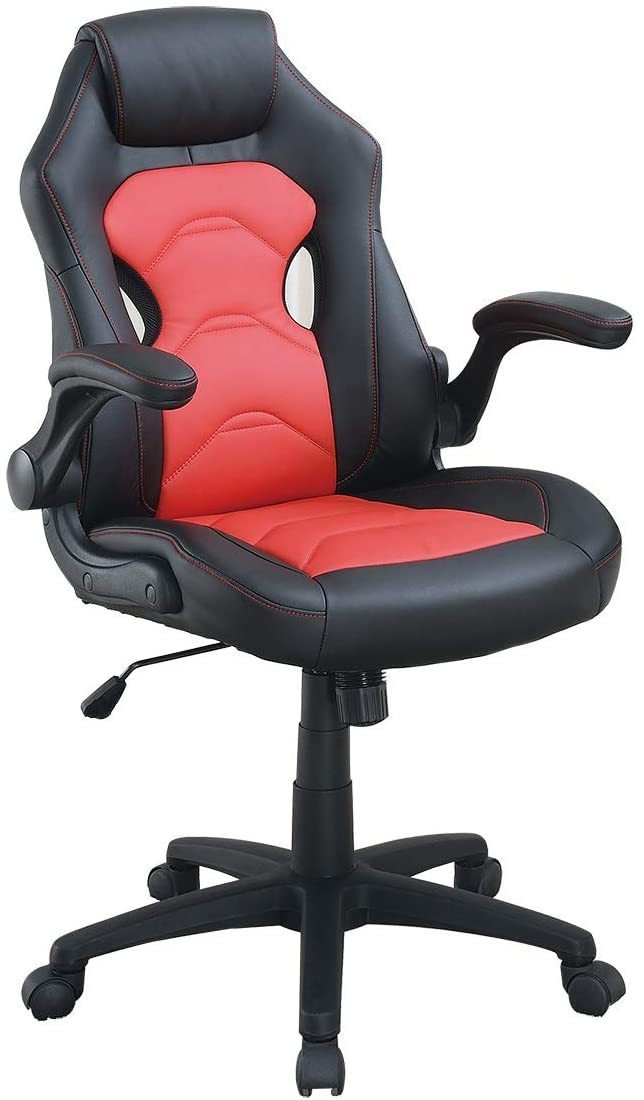 Office Chair Relax Gaming Office Chair Work Black And Red Color