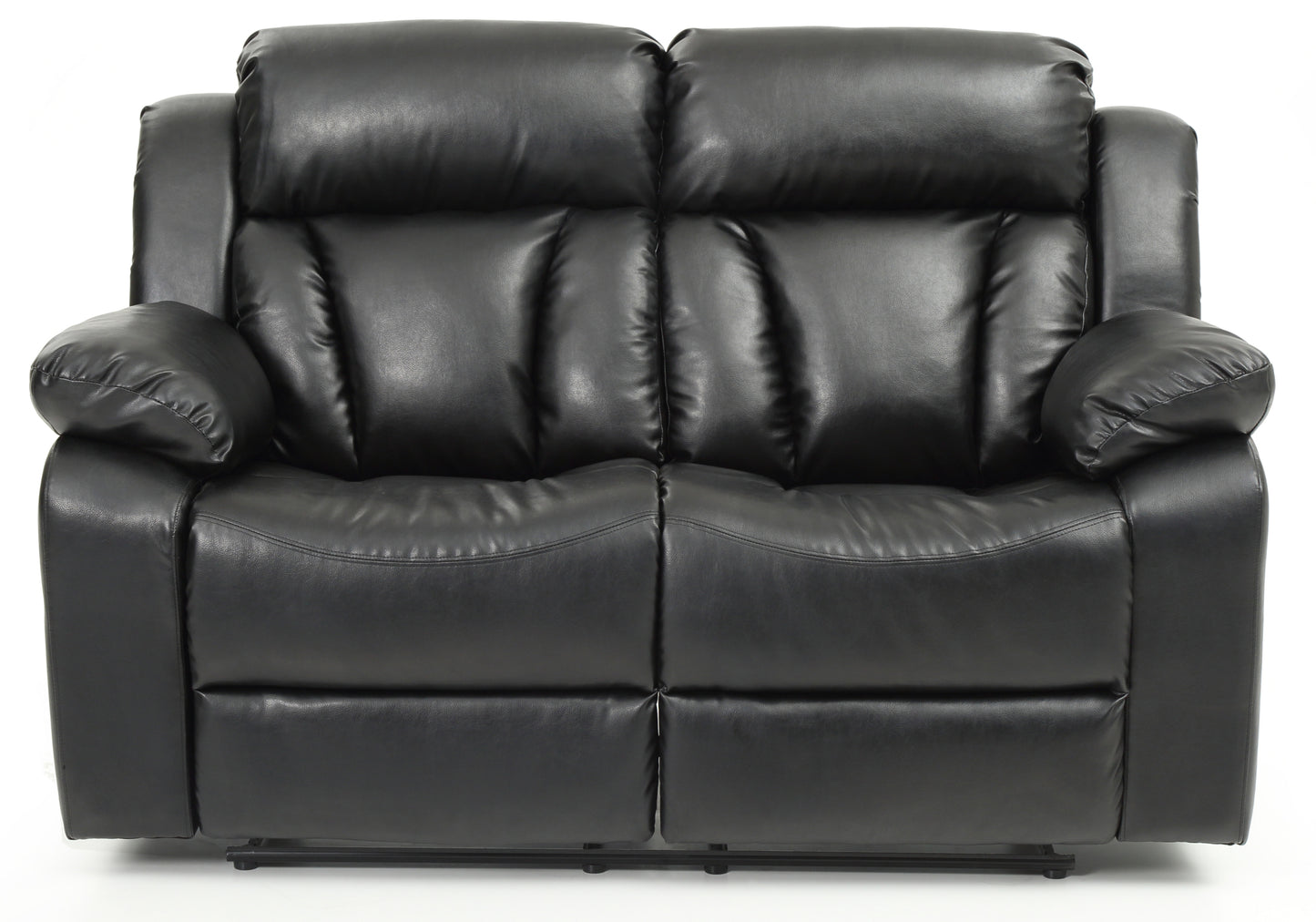 Glory Furniture Daria Reclining Love seat , BLACK