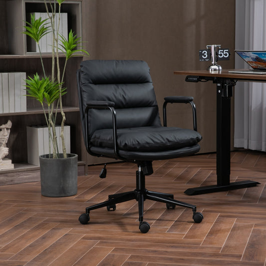 Office Chair, Home Office Desk Task Chair, Wheels, Arms