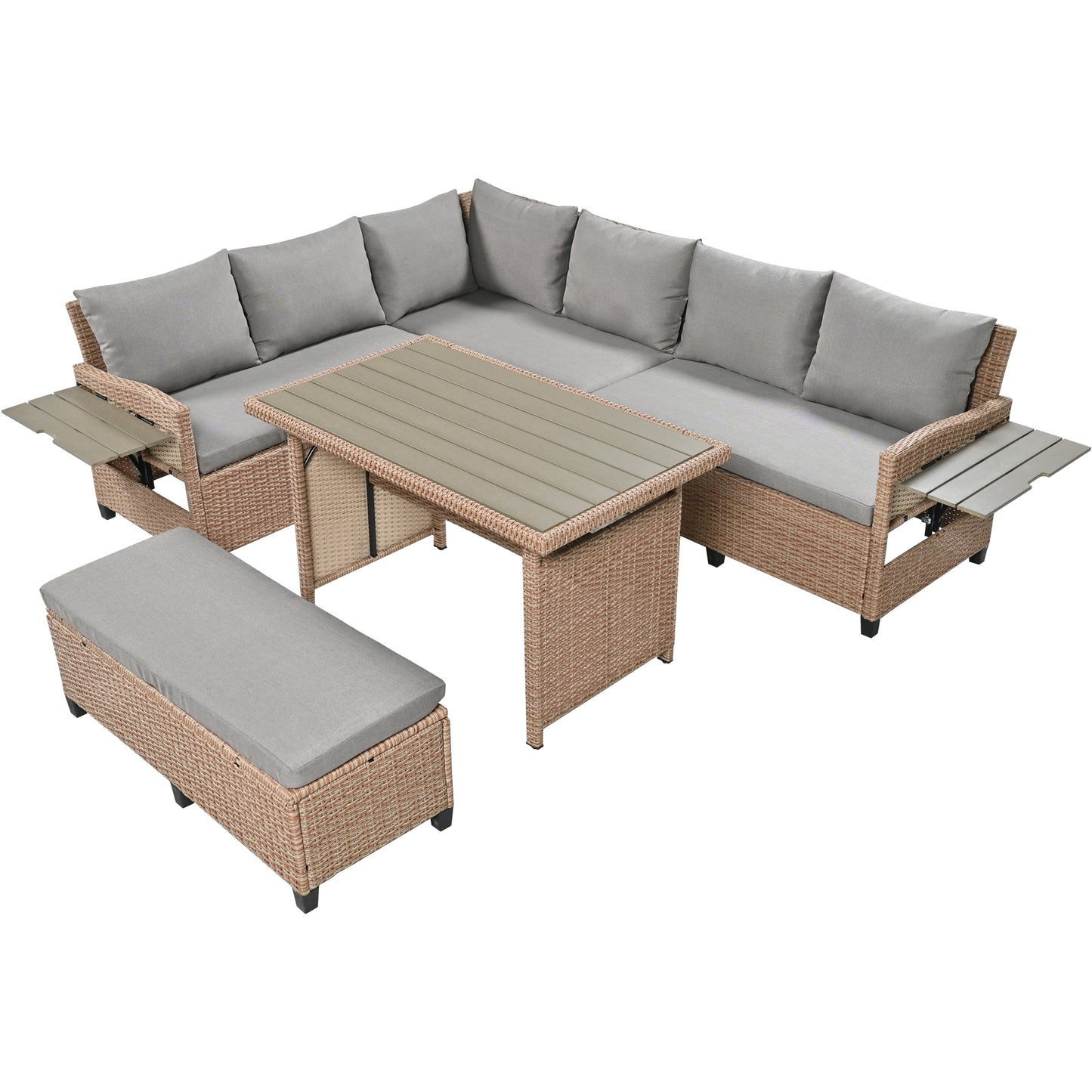 5-Piece Outdoor Patio Sofa Sectional