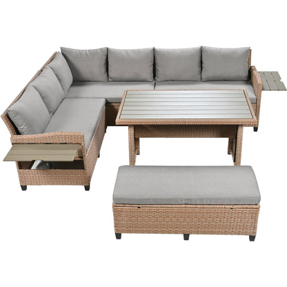 5-Piece Outdoor Patio Sofa Sectional