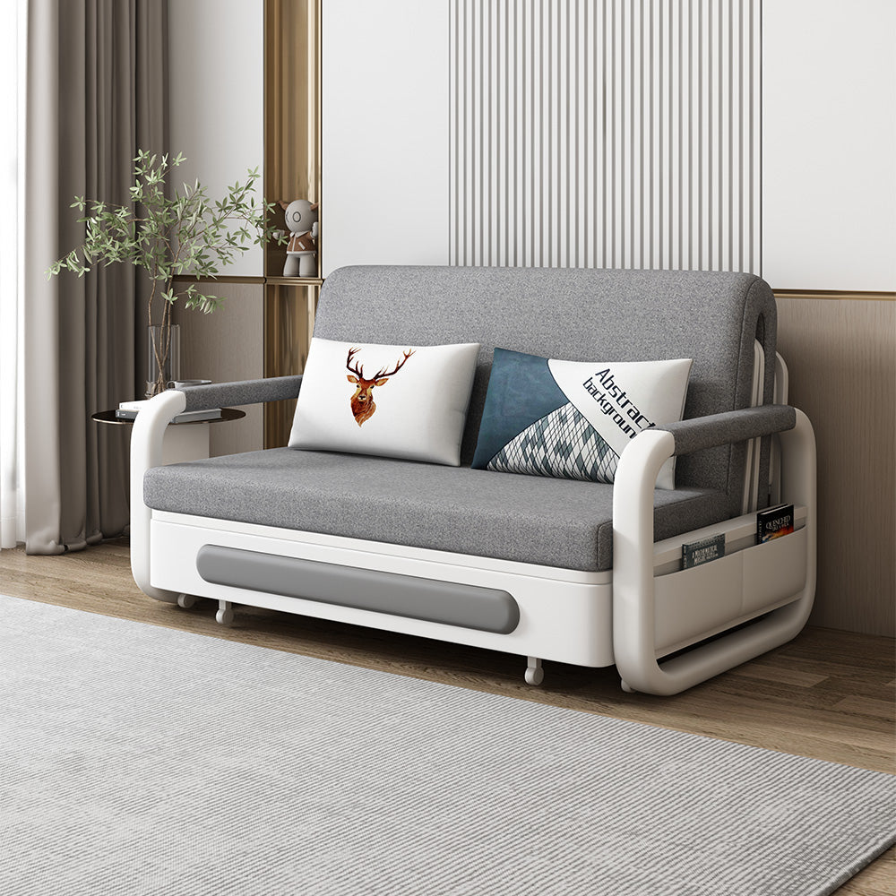 Loveseat Sleeper Sofa, Cotton & Linen Upholstery