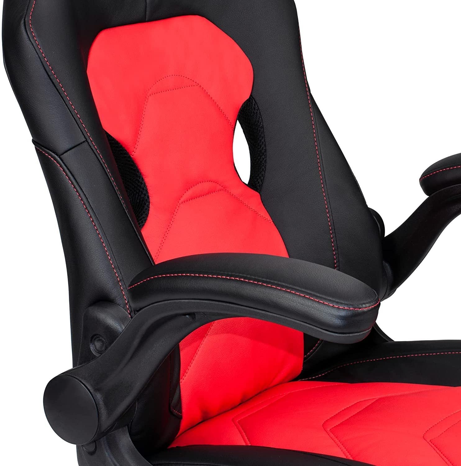 Office Chair Relax Gaming Office Chair Work Black And Red Color